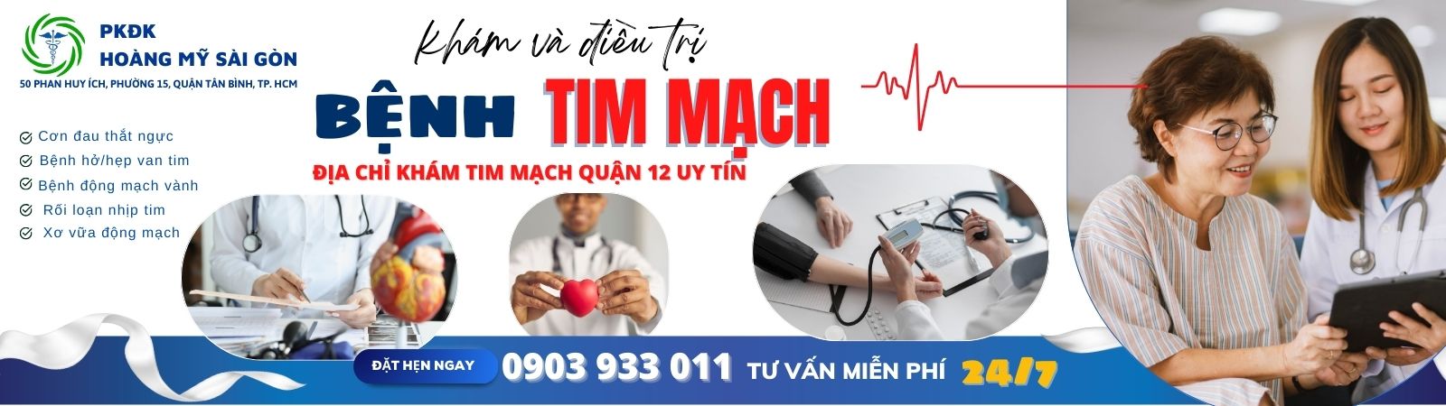 KHÁM TIM MẠCH QUY TRÌNH VÀ ĐỊA CHỈ CHỮA TRỊ UY TÍN TẠI TP.HCM